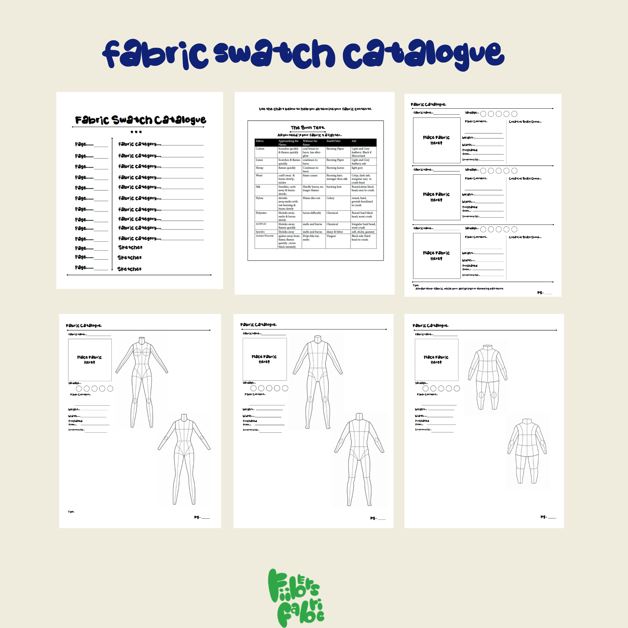 Fabric Swatch Catalogue