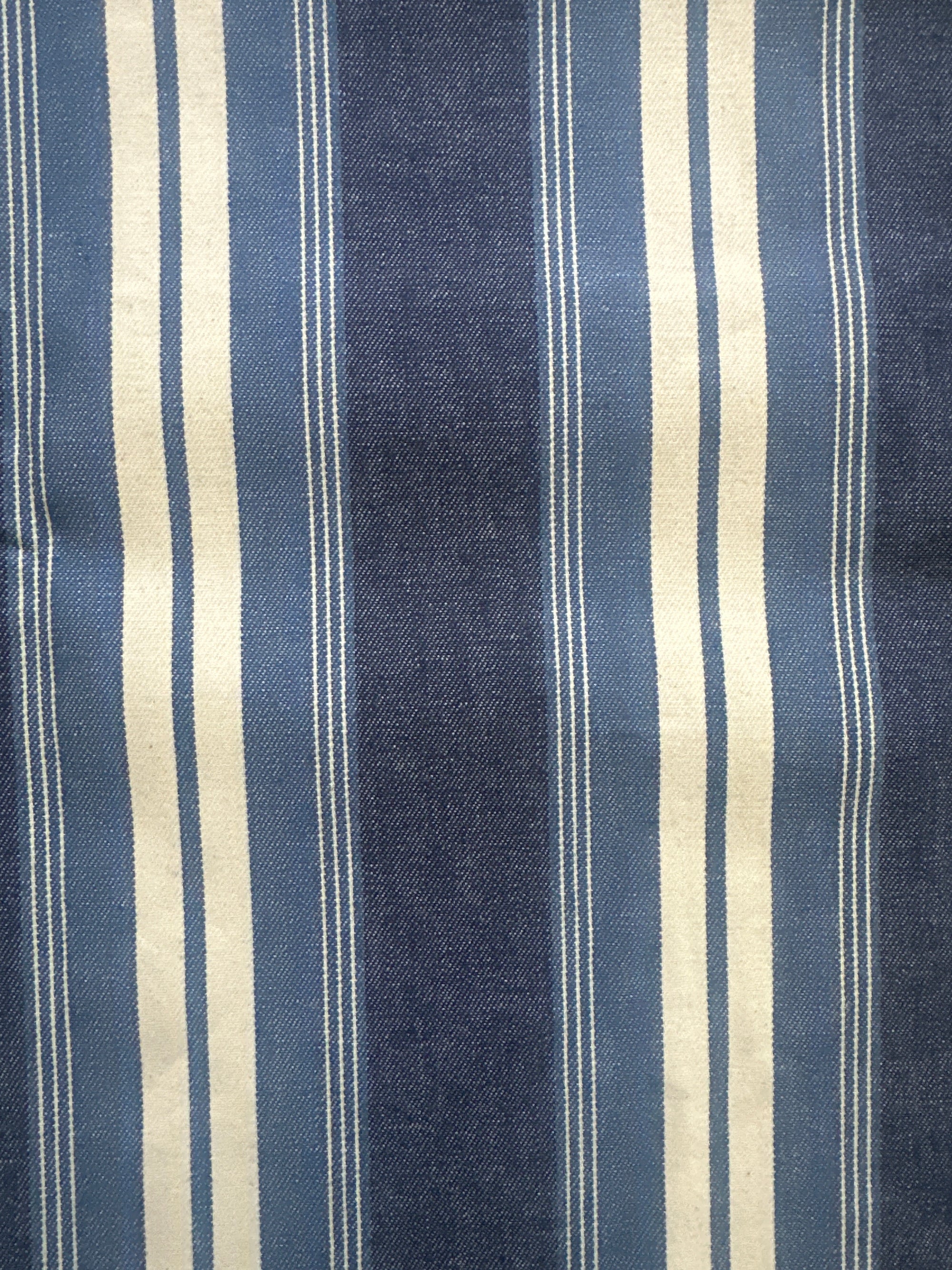 Multi-Striped Denim