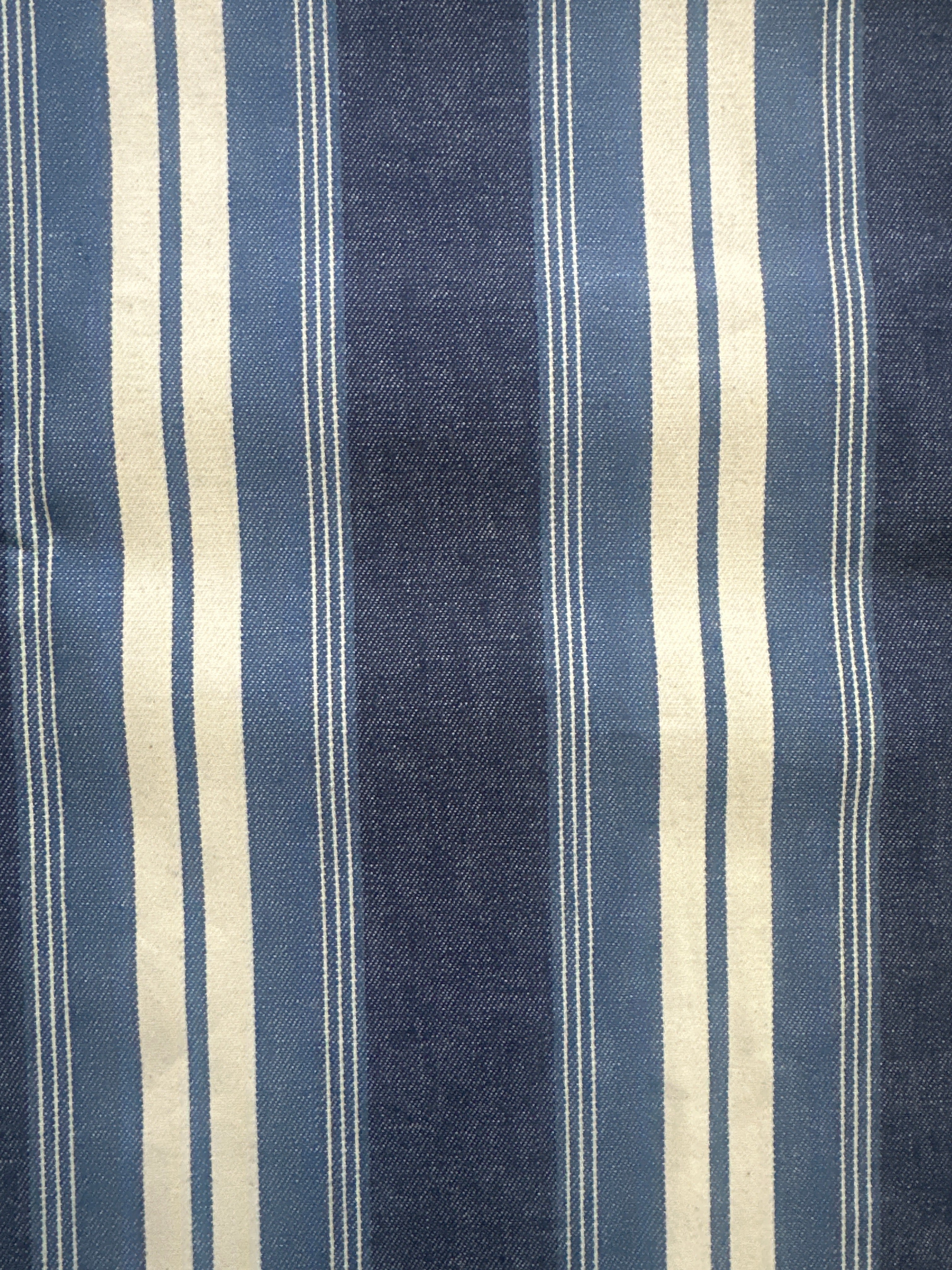 Multi-Striped Denim