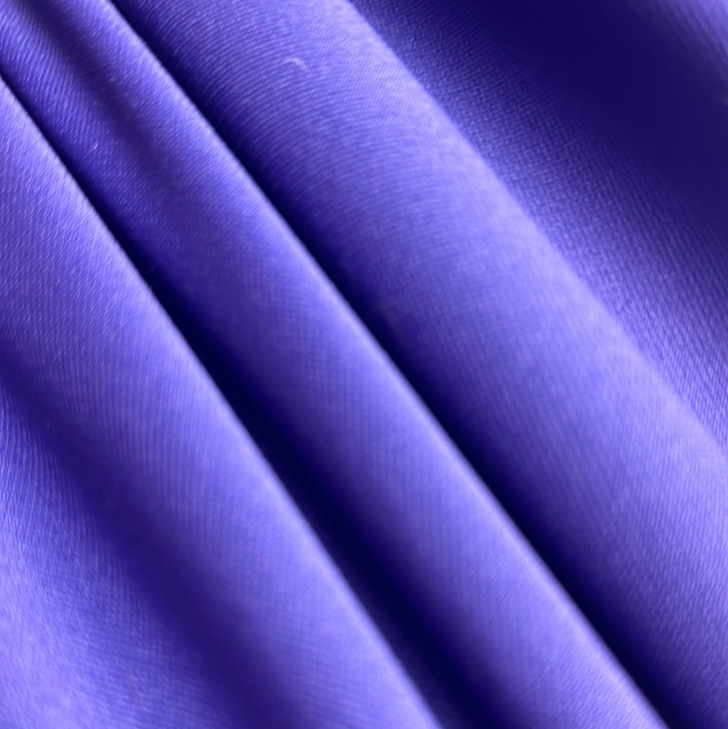 Grape Interlock Poly Knit