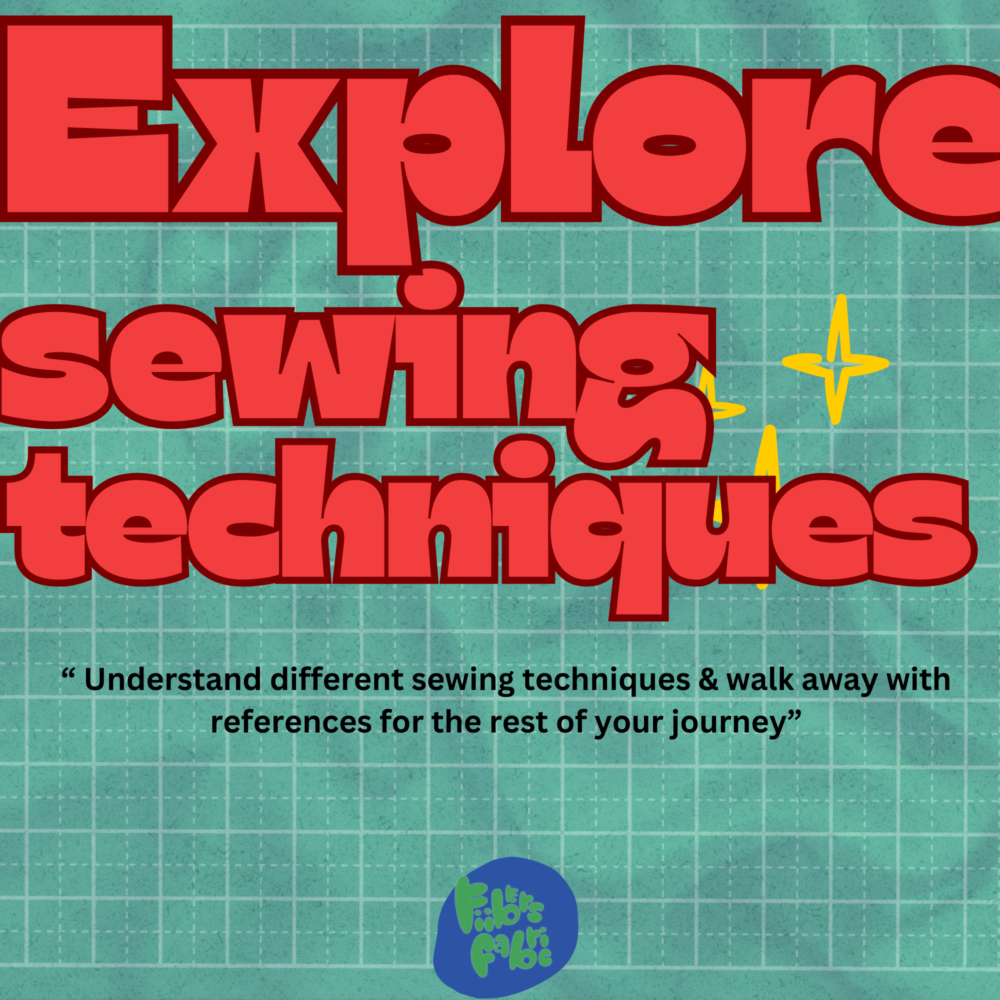 Intro to Sewing Workshop.