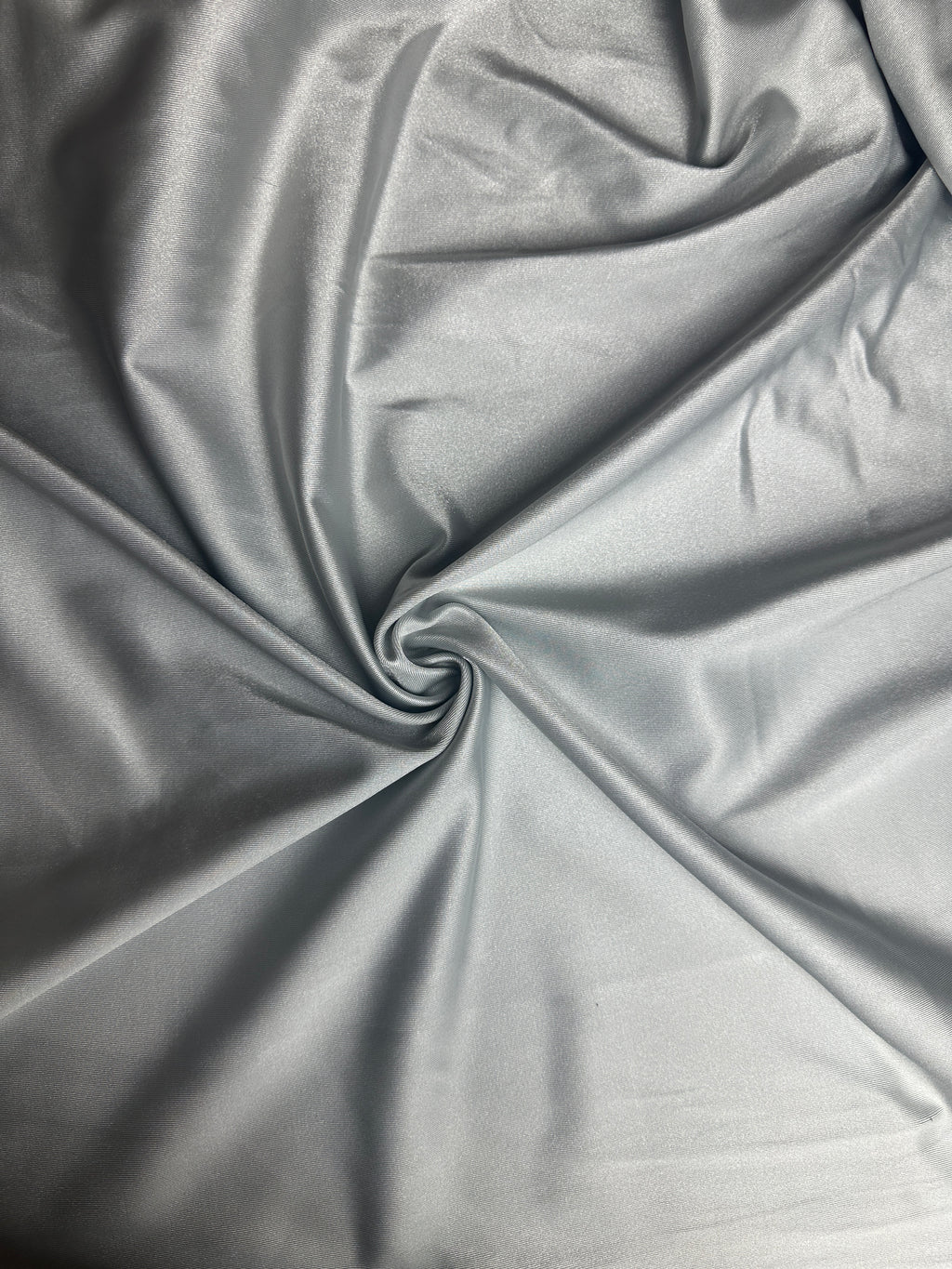 Silver Shimmer Interlock Knit