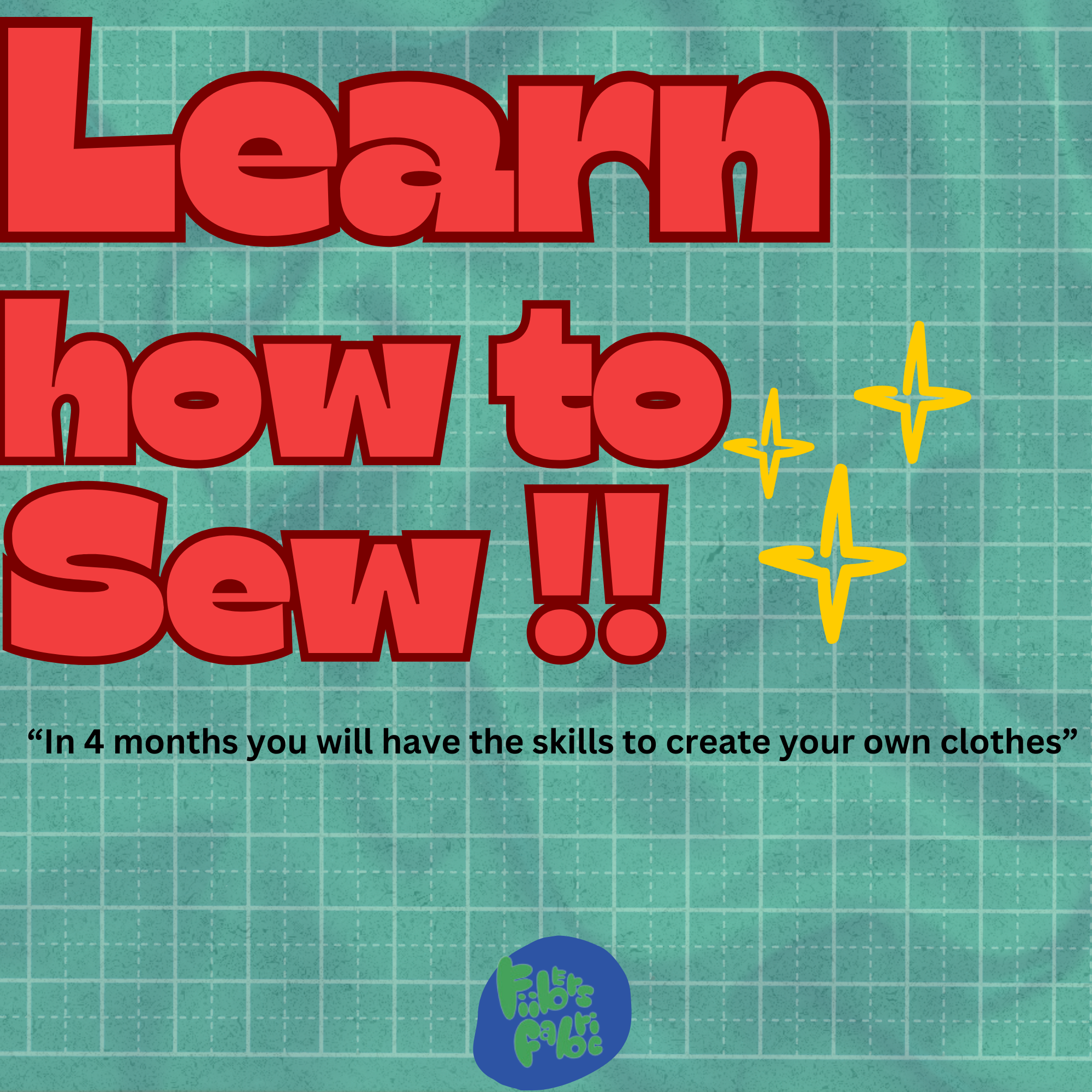 Intro to Sewing Workshop.