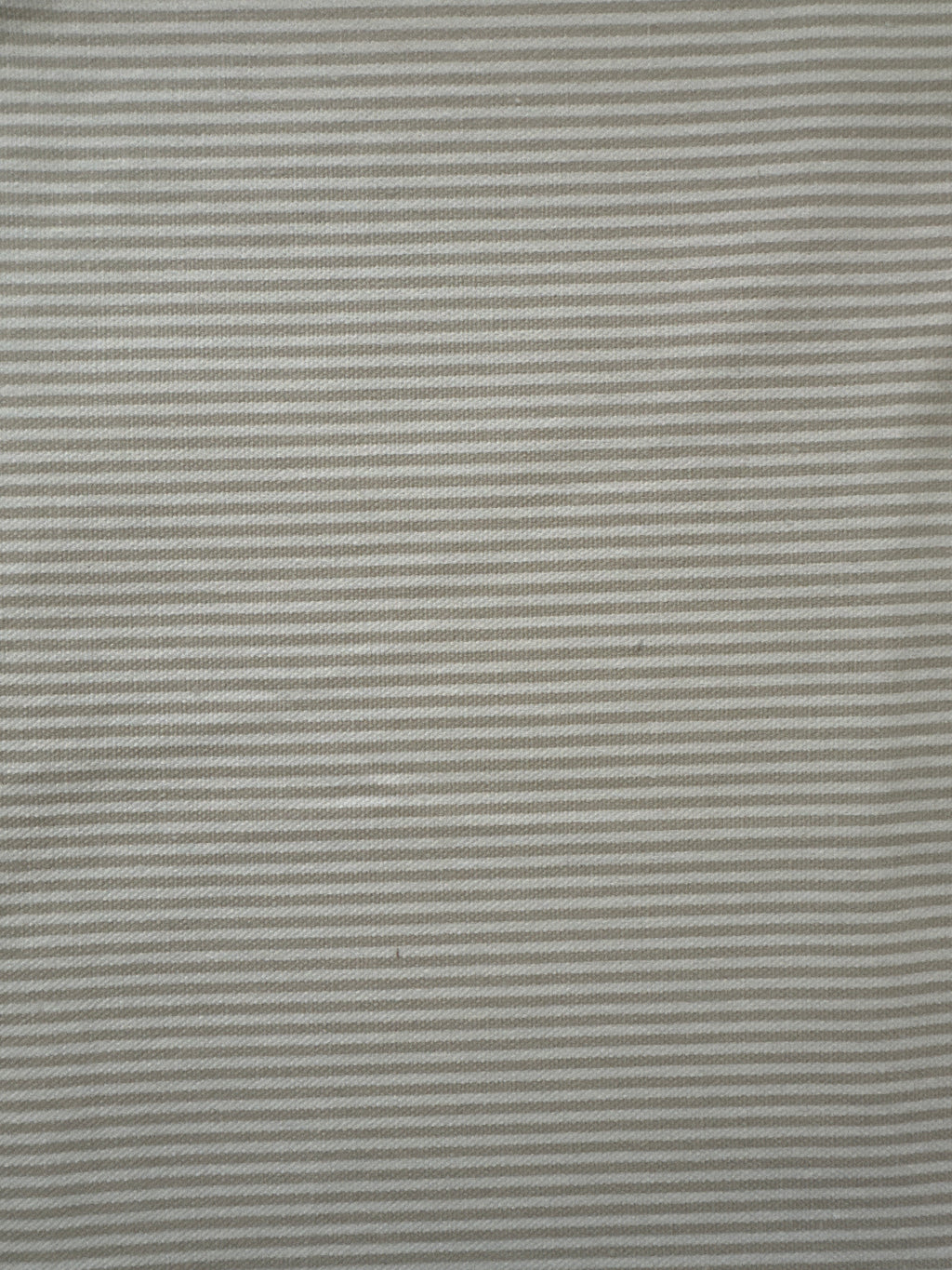 Beige Pinstripe Cotton