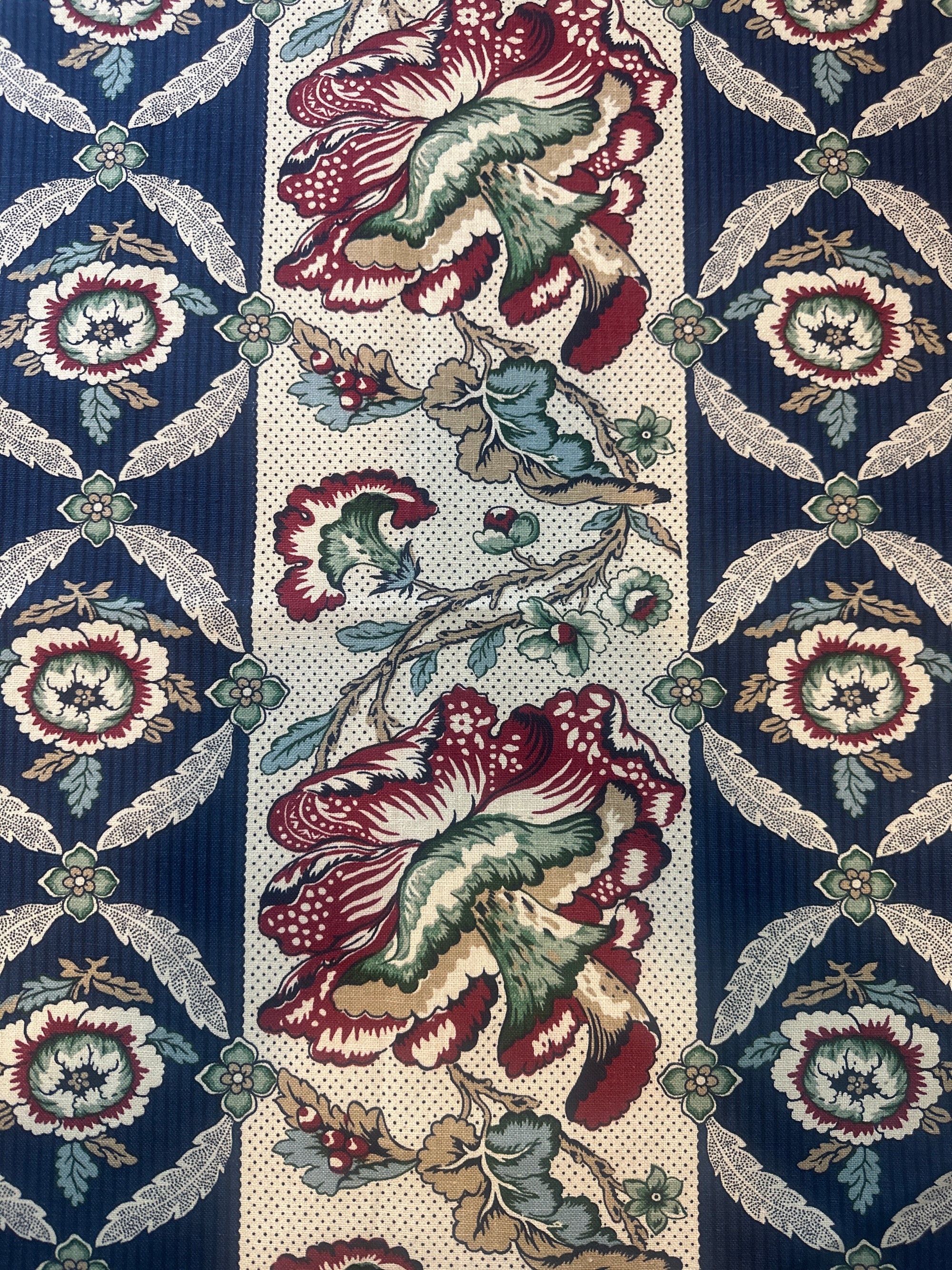 Floral Vine Stripes