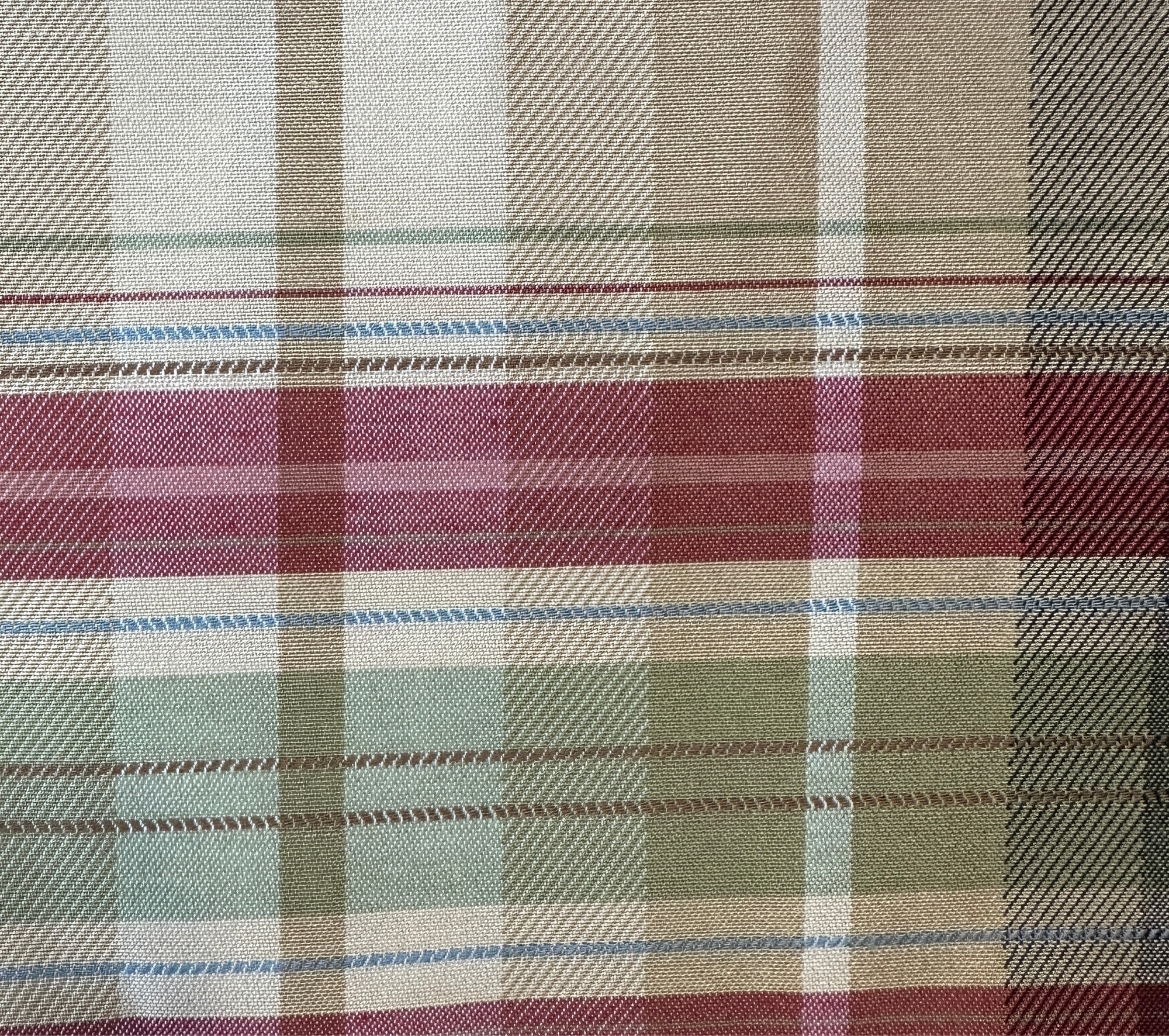 Warm Camel Plaid