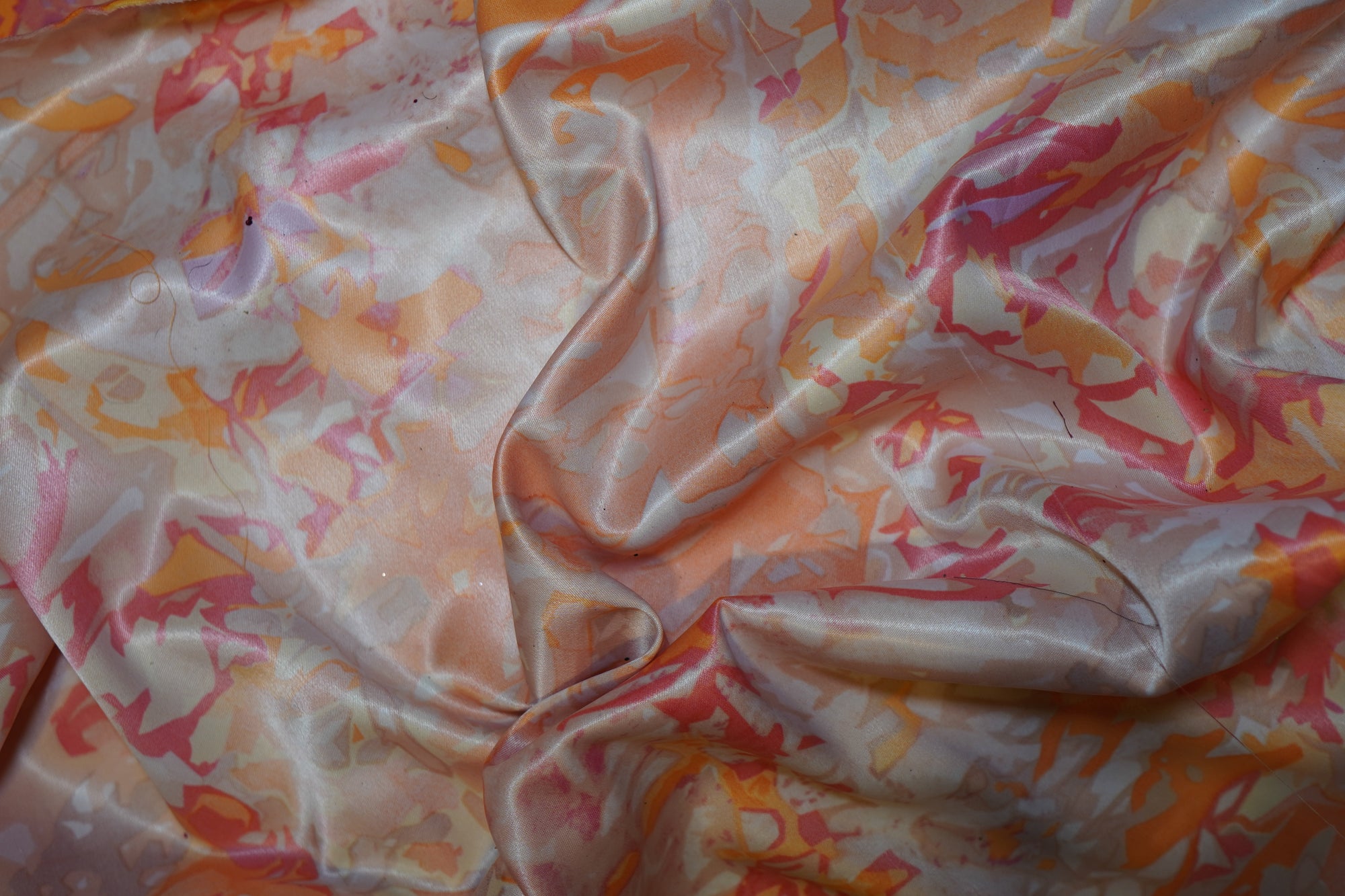 Double-Sided Citrus Crepe Back Satin