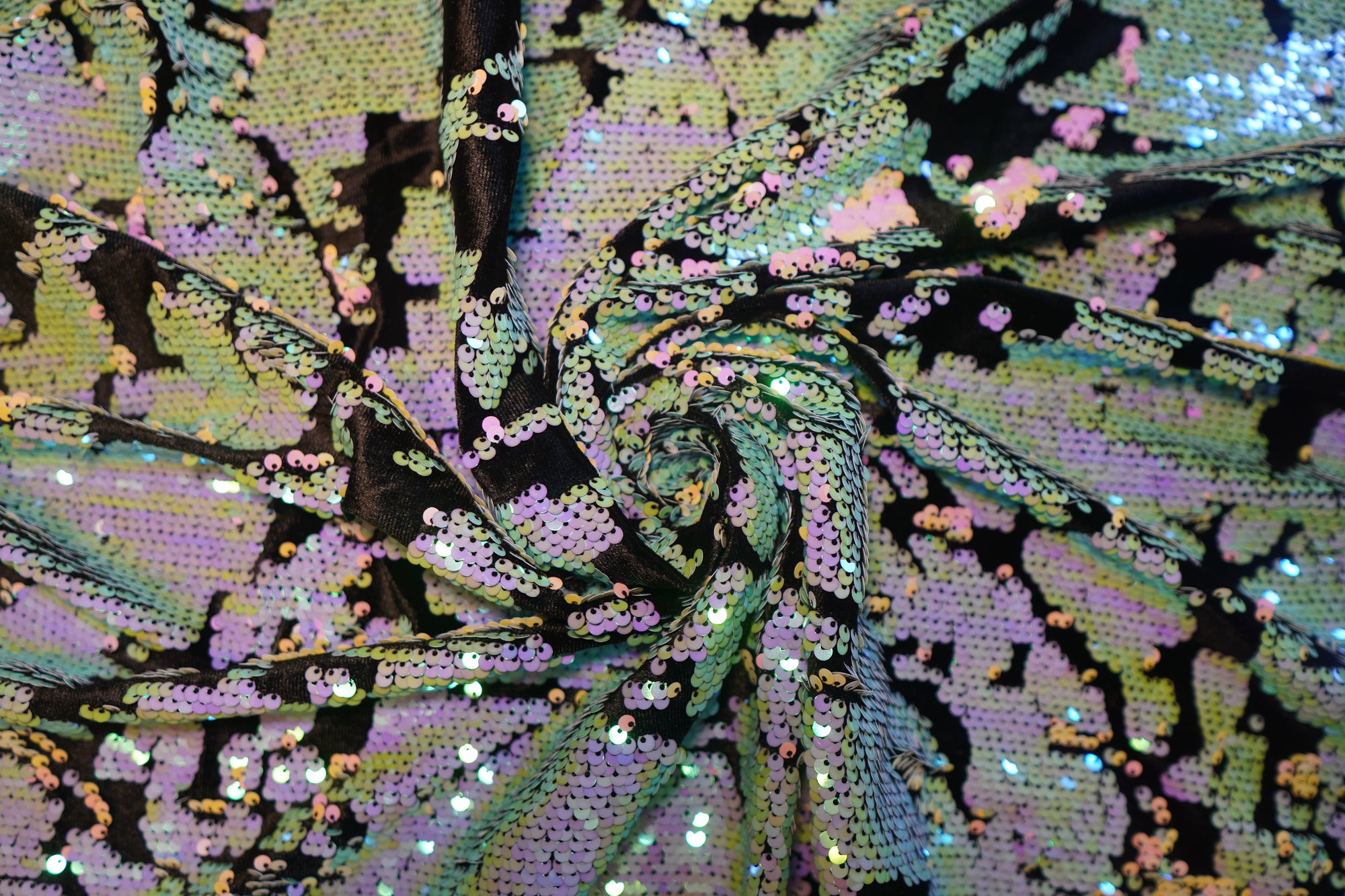 Light Blue River Sequin
