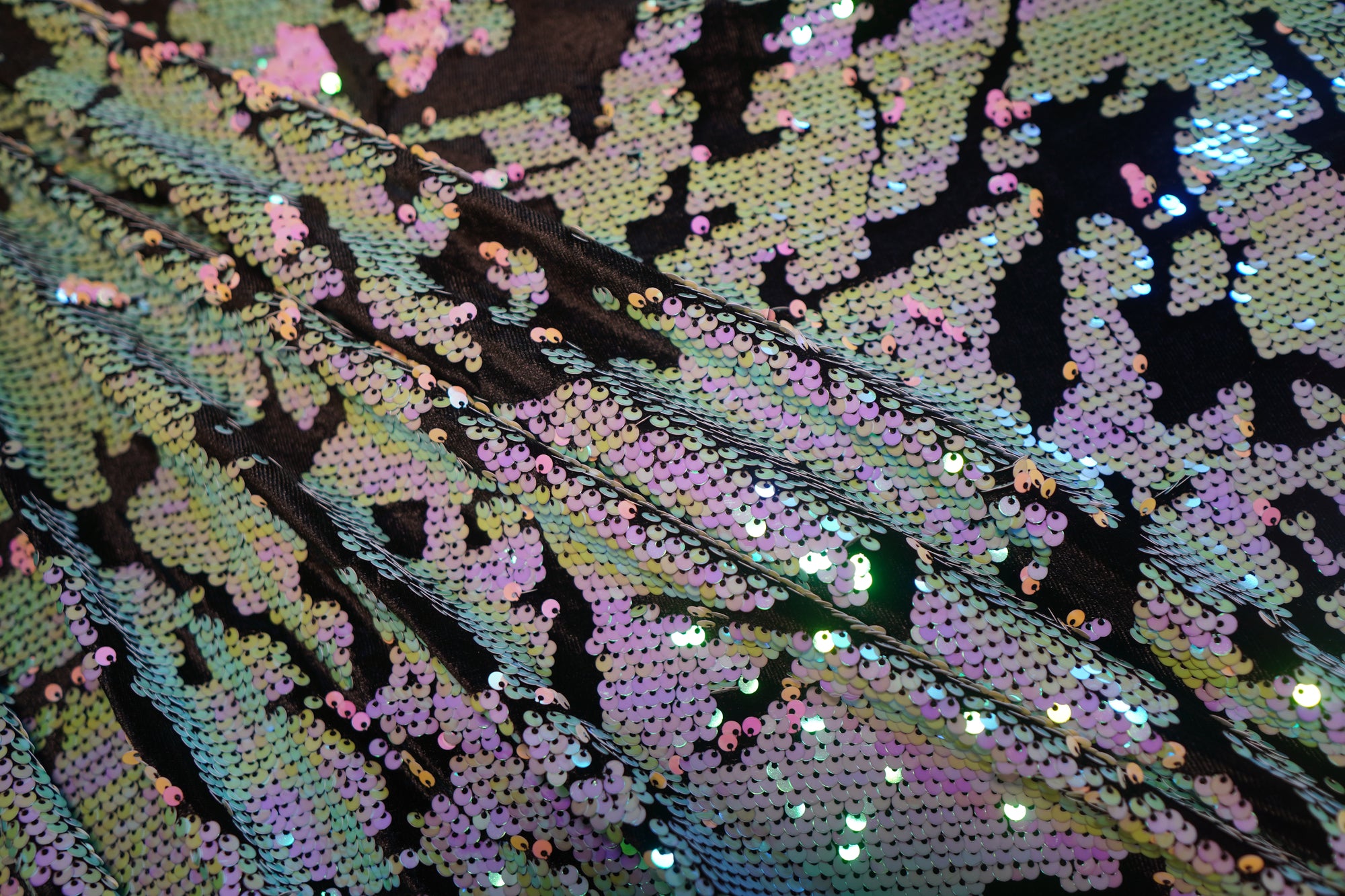 Light Blue River Sequin