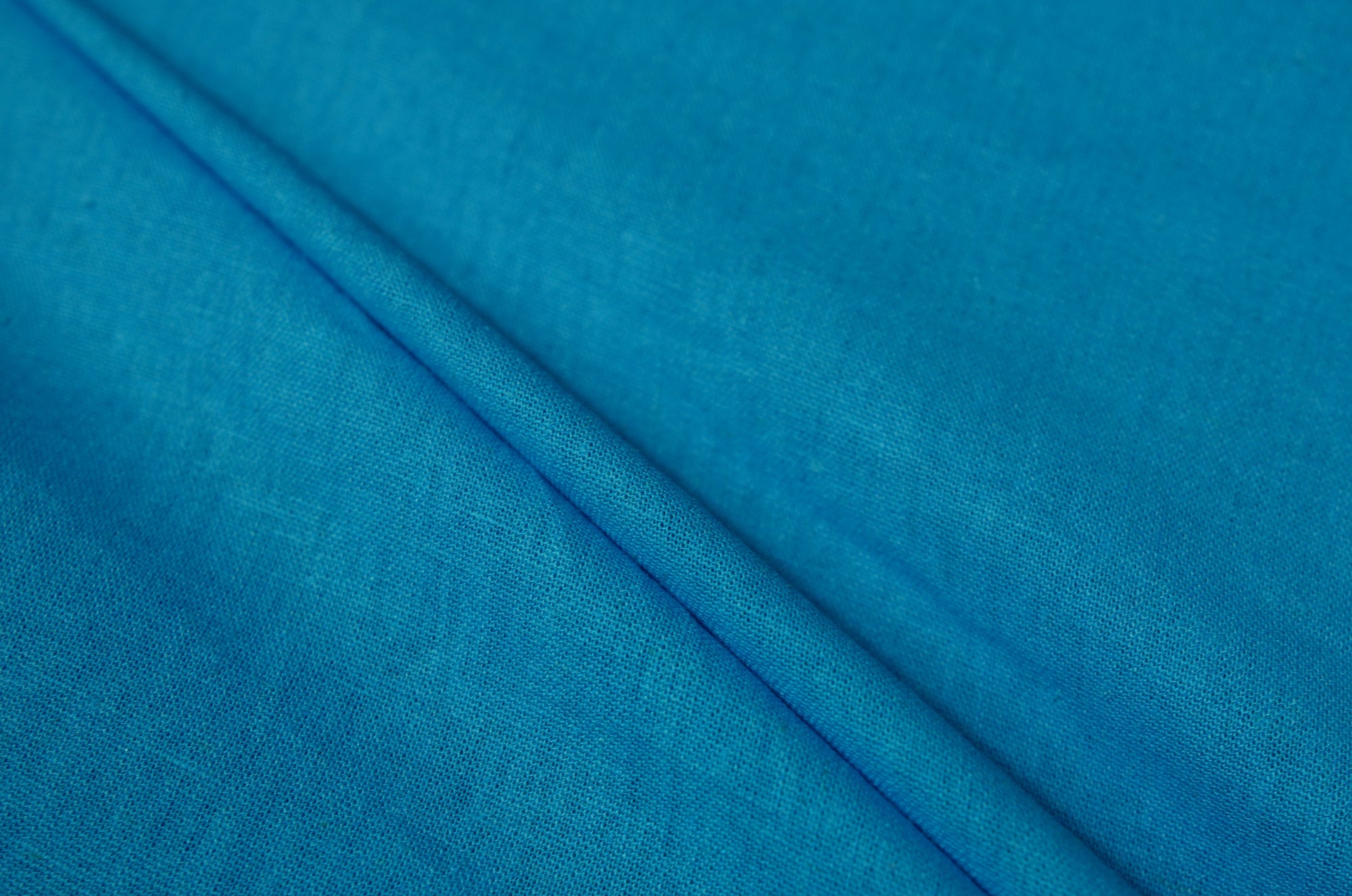 Rayon Linen Blend Turquoise