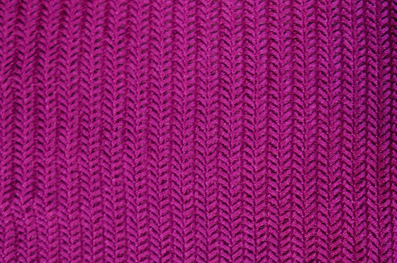 Fuschia Chevron Knit