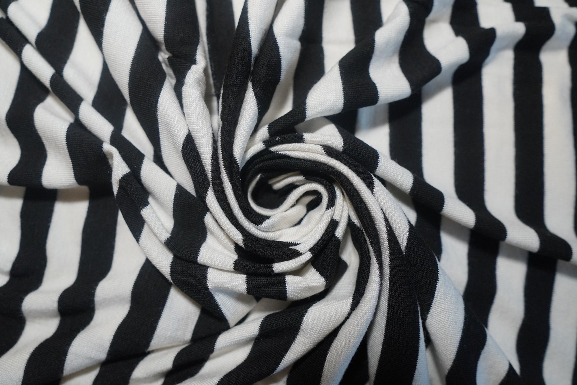 Bold Black & White Jersey Knit