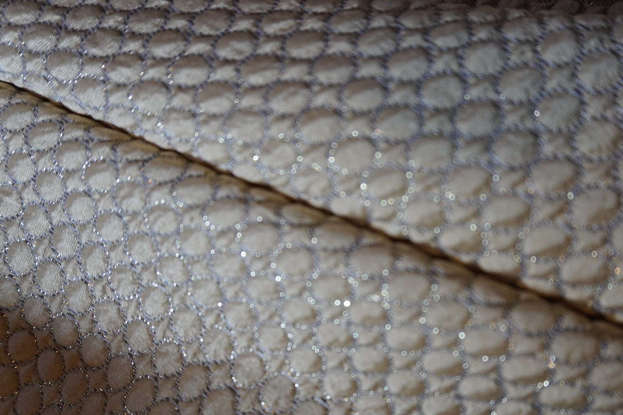 Golden Circle Scrap Fabric