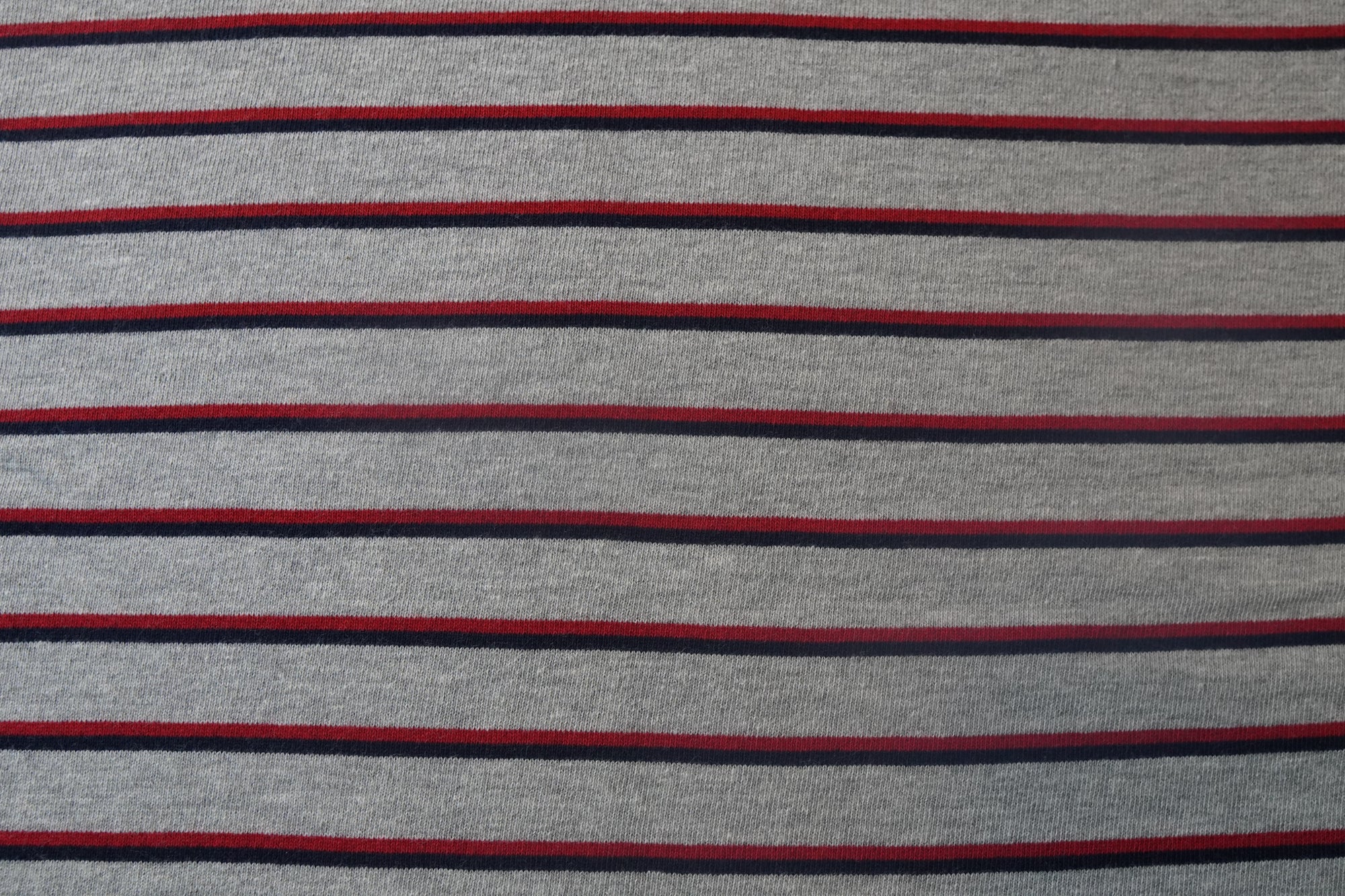 Red and Blue Striped Fleece
