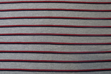  Red and Blue Striped Fleece