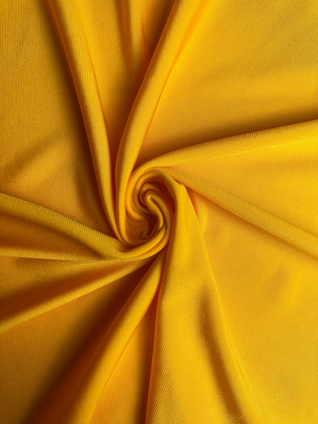 Golden Yellow Rib Spandex