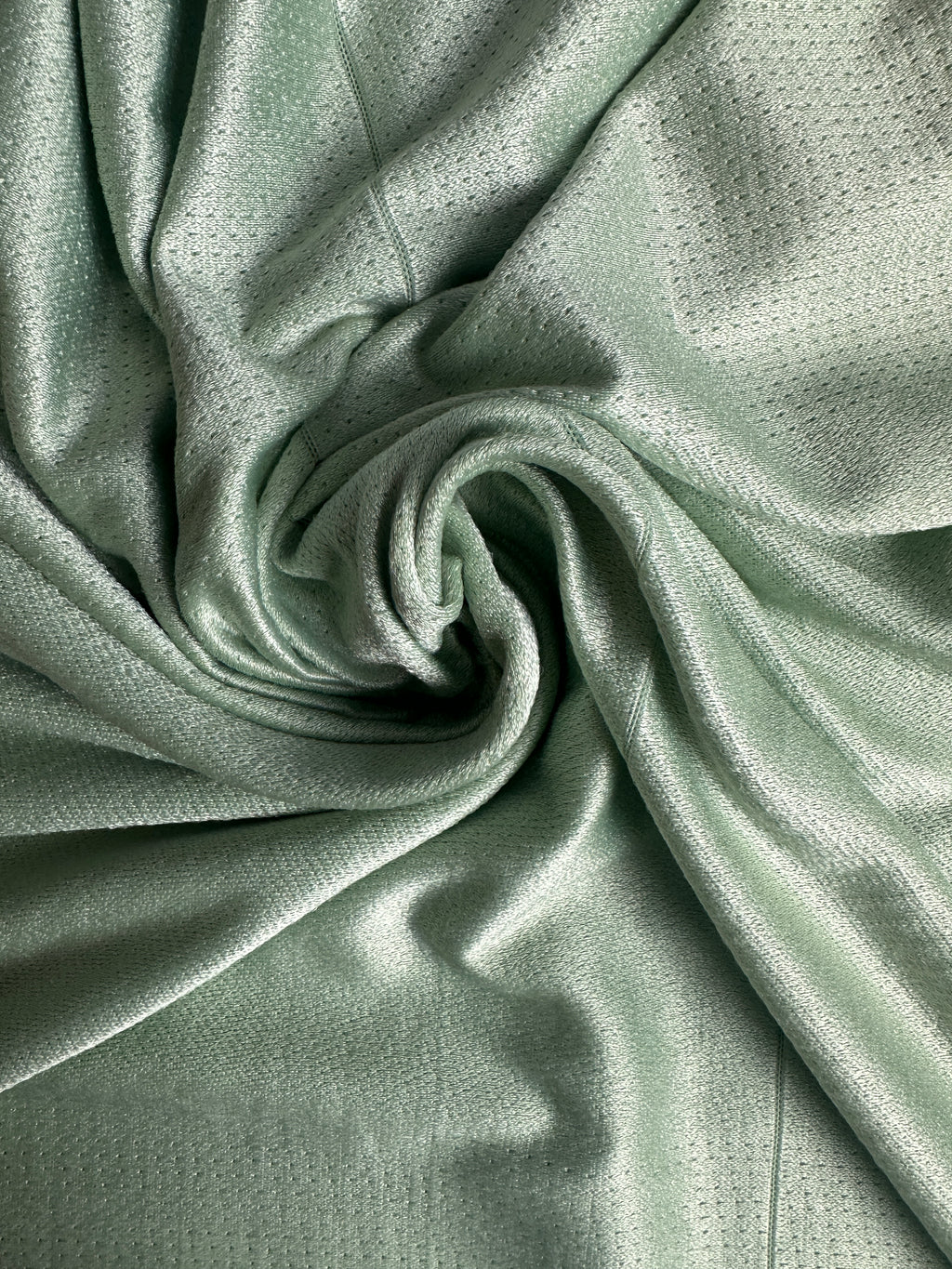 Shimmer Mint Jersey Knit