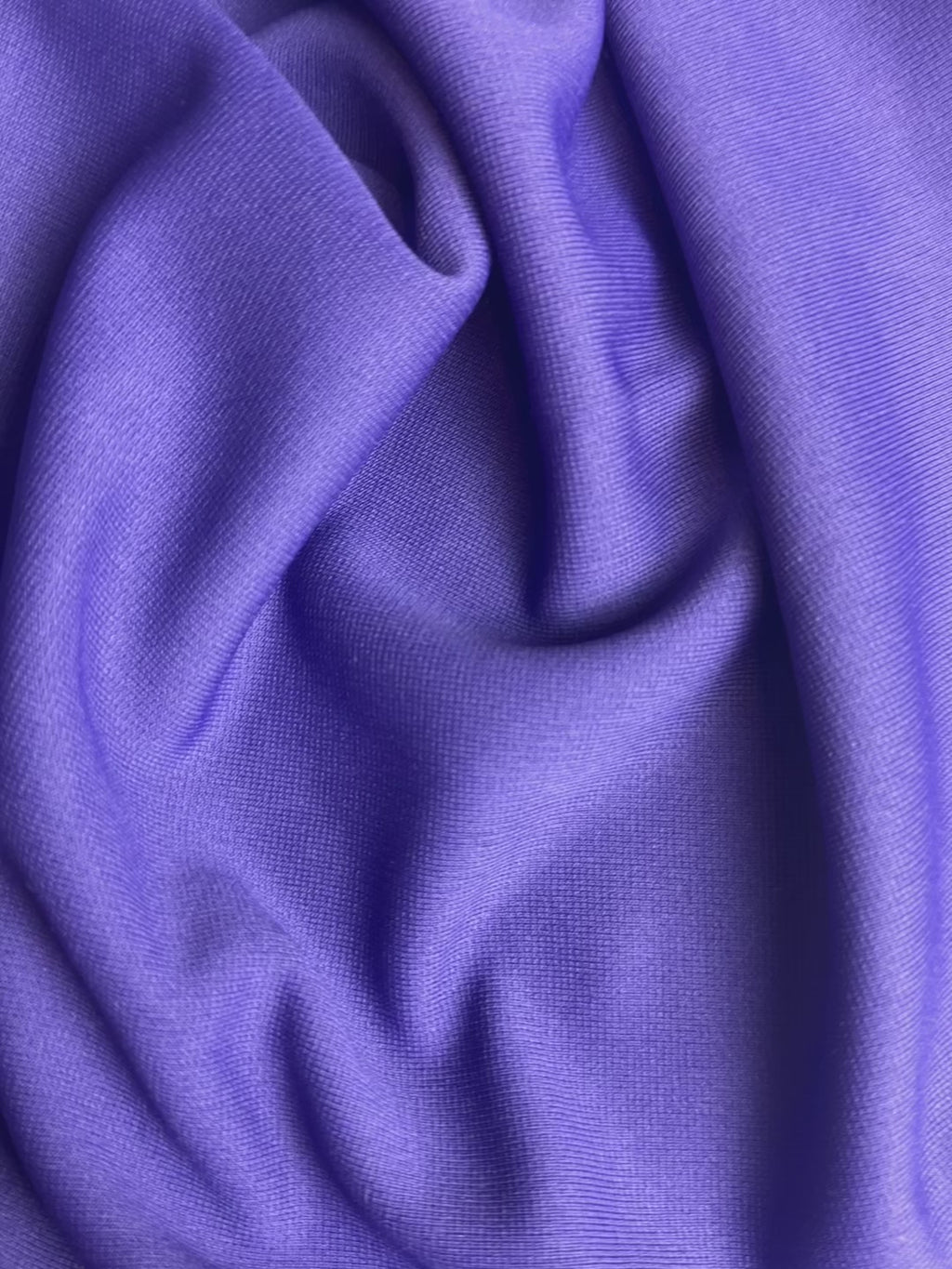 Grape Interlock Poly Knit